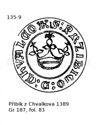P�ib�k z Chvalkova 1389