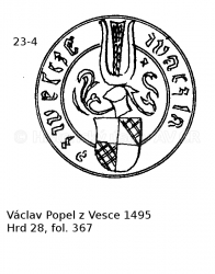 V�clav Popel z Vesce 1495