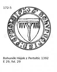 Bohun�k H�jek z Pertoltic 1392