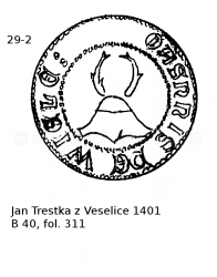 Jan Trestka z Veselice 1401