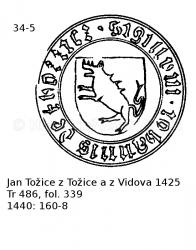Jan To�ice z To�ice a z Vidova 1425