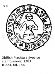 Oldich Plachta z Jivovice a z Trojanovic 1383