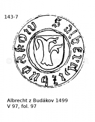 Albrecht z Bud�kov 1499