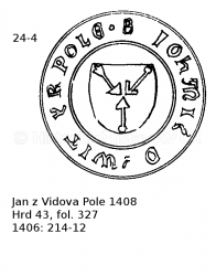Jan z Vidova Pole 1408