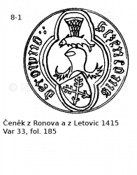 Čeněk z Ronova a z Letovic 1415