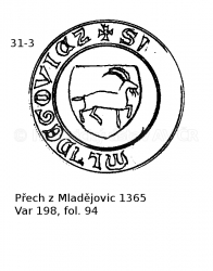 P�ech z Mlad�jovic 1365