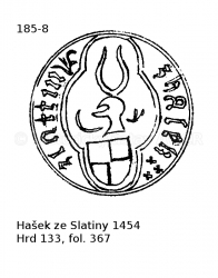 Ha�ek ze Slatiny 1454