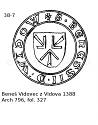 Bene� Vidovec z Vidova 1388