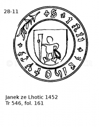 Janek ze Lhotic 1452