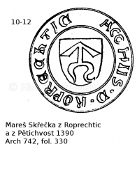 Mare� Sk�e�ka z Roprechtic a z P�tichvost 1390