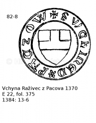 Vchyna Ra�ivec z Pacova a z T�chobuze 1370