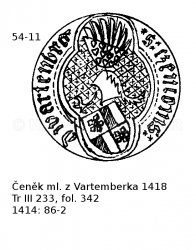 �en�k ml. z Vartemberka 1418