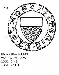 Půta z Plané 1343