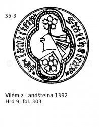 Vil�m z Land�teina 1392