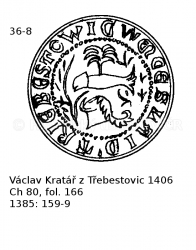 V�clav Krat�� z T�ebestovic 1406