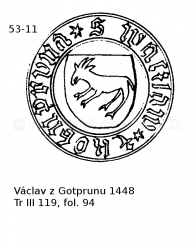 V�clav z Gotprunu 1448