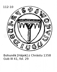 Bohun�k H�jek z Chr�stu 1358