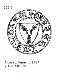Albera z Harachu 1317