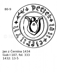 Jan z �ern�na 1434