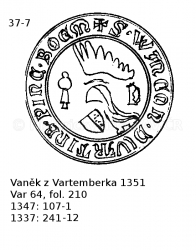 Van�k z Vartemberka 1351