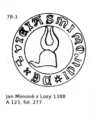Jan Mimon� z Lozy 1388