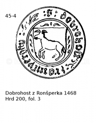 Dobrohost z Ron�perka 1468