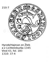 Hynek/Hajman ze �leb a z Lichtenburka 1345