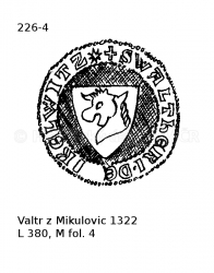 Valtr z Mikulovic 1322