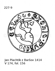 Jan Placht�k z Bar�ov 1414