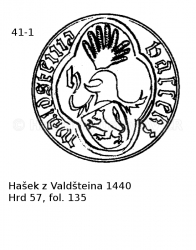 Ha�ek z Vald�teina 1440