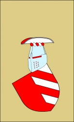 Pruhy t�i le��c� pov��en� v lev� p�li a k�rka st��brn�