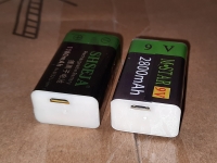 Li-ion 9V baterie SHSEJA a M-STAR